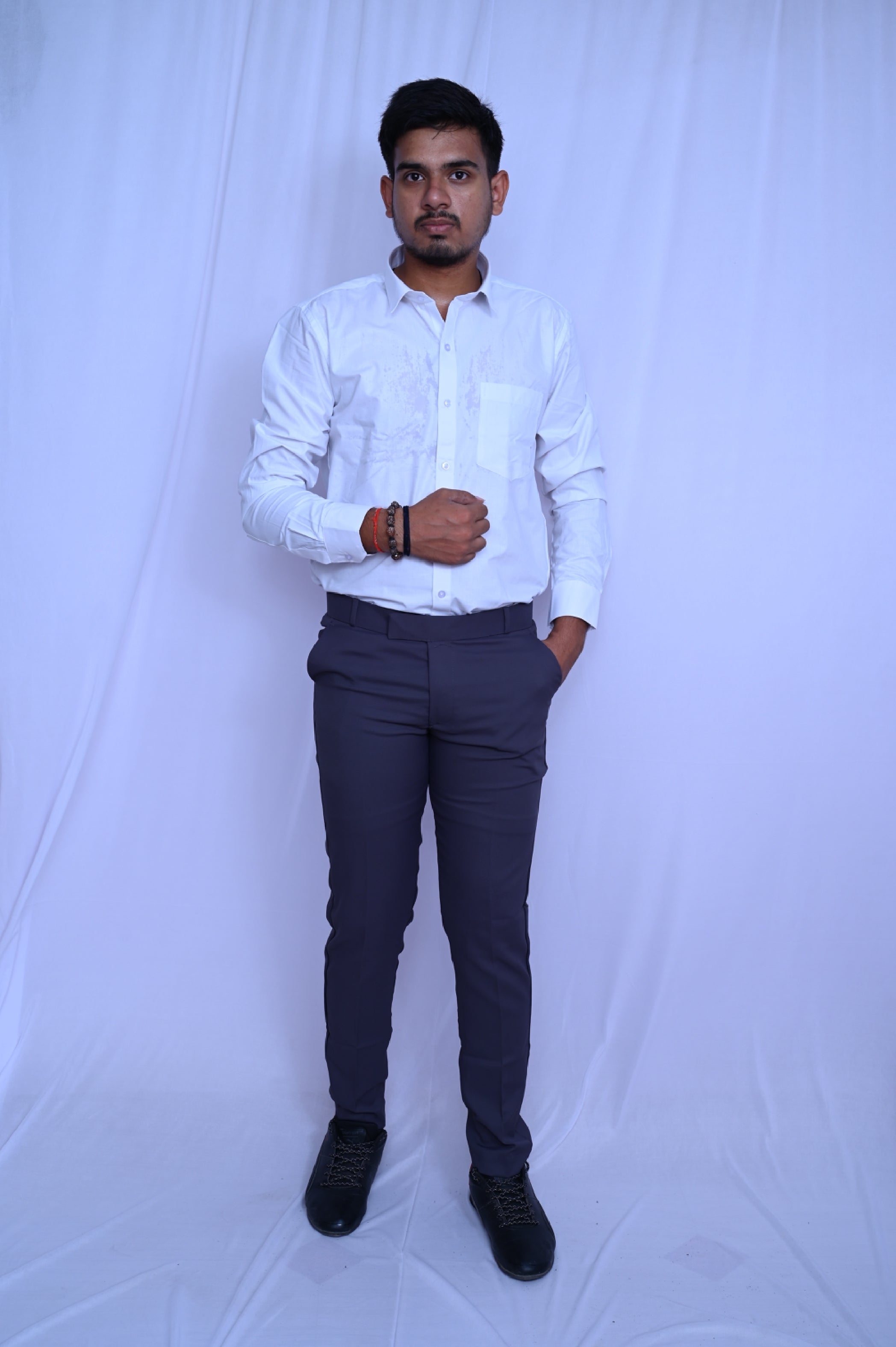 Men’s Slim Fit Office Wear Formal Pants